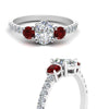 Load image into Gallery viewer, petite-micropave-oval-shaped-three-stone-diamond-engagement-ring-with-ruby-in-white-gold-FD9383OVRGRUDR-NL-WG