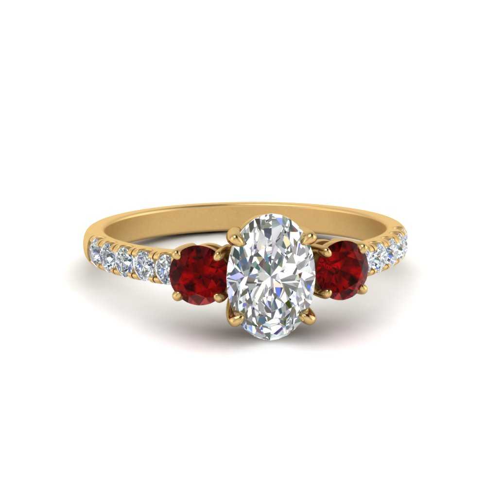 petite-micropave-oval-shaped-three-stone-diamond-engagement-ring-with-ruby-in-yellow-gold-FD9383OVRGRUDR-NL-YG
