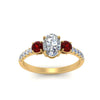 Load image into Gallery viewer, petite-micropave-oval-shaped-three-stone-diamond-engagement-ring-with-ruby-in-yellow-gold-FD9383OVRGRUDR-NL-YG