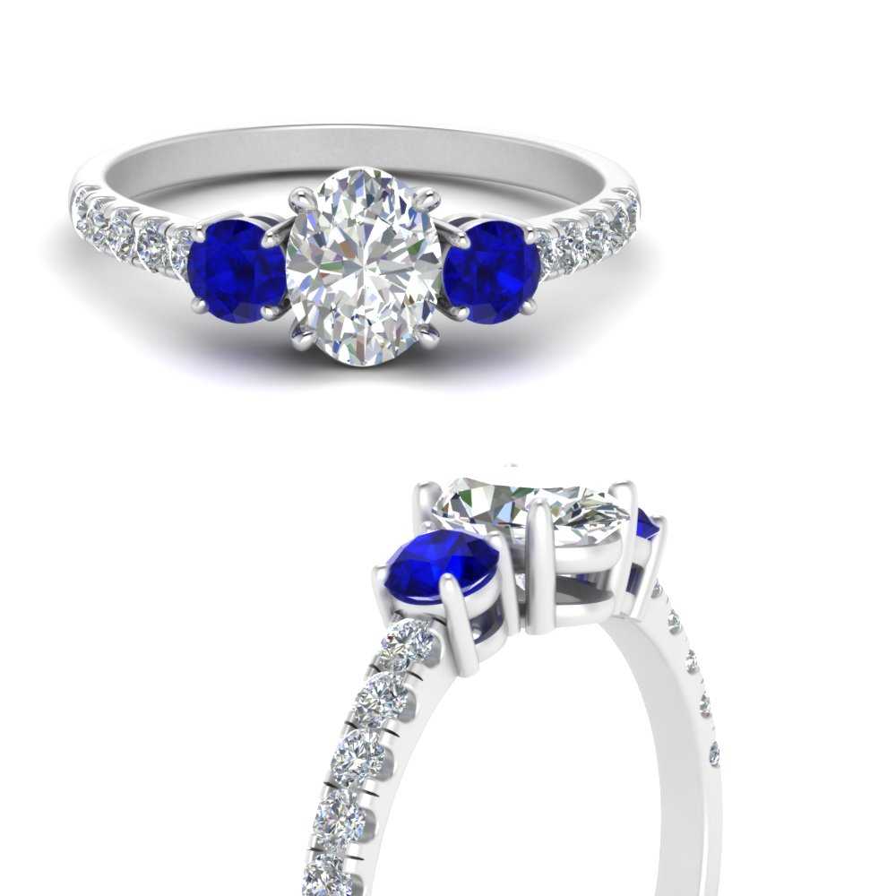 petite-micropave-oval-shaped-three-stone-diamond-engagement-ring-with-sapphire-in-white-gold-FD9383OVRGSABL-NL-WG