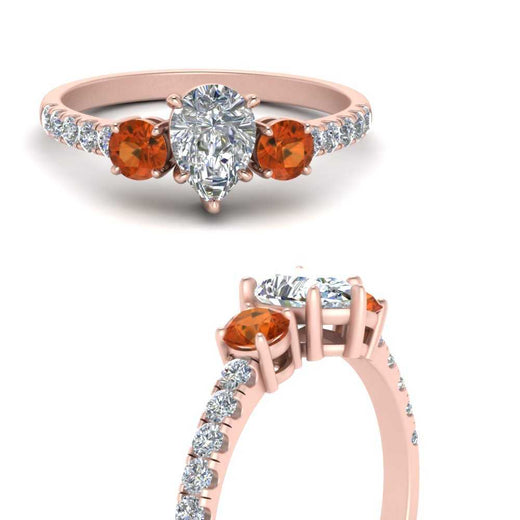 petite-micropave-pear-shaped-three-stone-diamond-engagement-ring-with-orange-sapphire-in-rose-gold-FD9383PERGSAOR-NL-RG