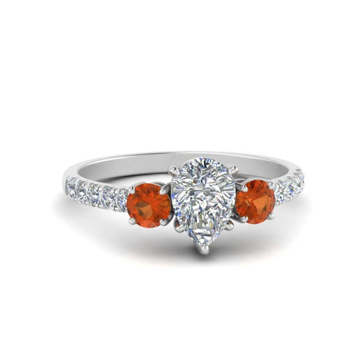 petite-micropave-pear-shaped-three-stone-diamond-engagement-ring-with-orange-sapphire-in-white-gold-FD9383PERGSAOR-NL-WG