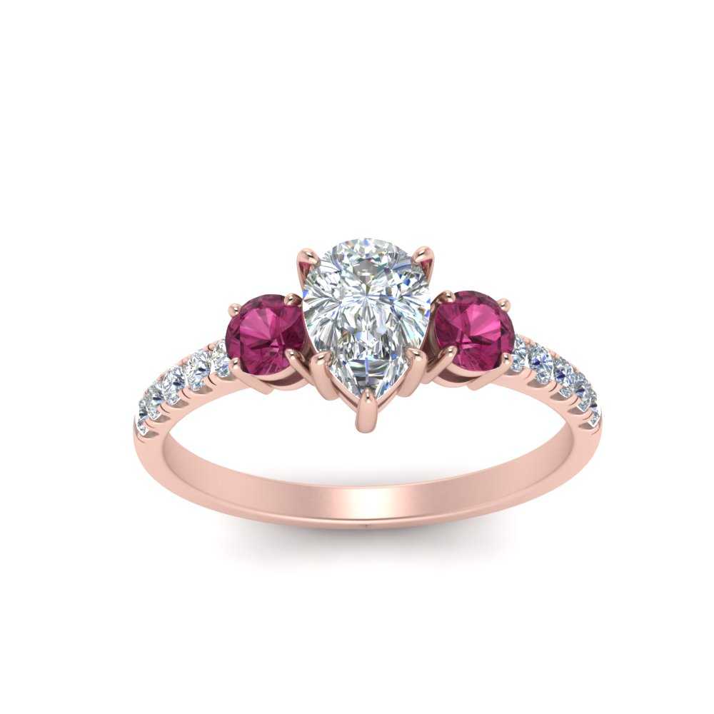 petite-micropave-pear-shaped-three-stone-diamond-engagement-ring-with-pink-sapphire-in-rose-gold-FD9383PERGSADRPI-NL-RG