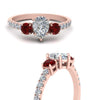 Load image into Gallery viewer, petite-micropave-pear-shaped-three-stone-diamond-engagement-ring-with-ruby-in-rose-gold-FD9383PERGRUDR-NL-RG