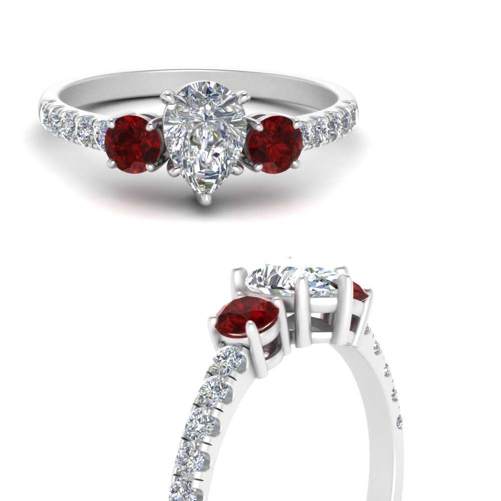 petite-micropave-pear-shaped-three-stone-diamond-engagement-ring-with-ruby-in-white-gold-FD9383PERGRUDR-NL-WG