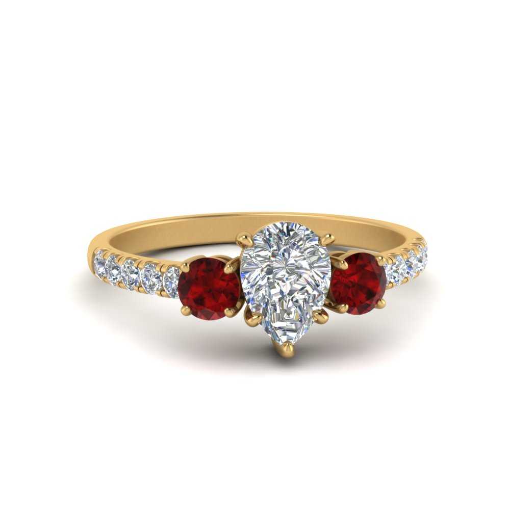 petite-micropave-pear-shaped-three-stone-diamond-engagement-ring-with-ruby-in-yellow-gold-FD9383PERGRUDR-NL-YG