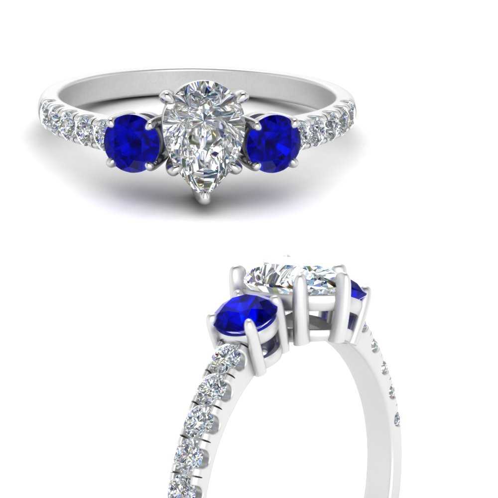 petite-micropave-pear-shaped-three-stone-diamond-engagement-ring-with-sapphire-in-white-gold-FD9383PERGSABL-NL-WG