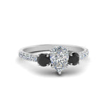 Load image into Gallery viewer, petite-micropave-pear-shaped-three-stone-engagement-ring-with-black-diamond-in-white-gold-FD9383PERGBLACK-NL-WG
