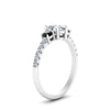 Load image into Gallery viewer, petite-micropave-pear-shaped-three-stone-engagement-ring-with-black-diamond-in-white-gold-FD9383PERGBLACK-NL-WG