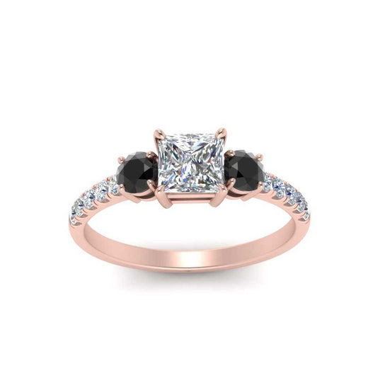 petite-micropave-princess-cut-three-stone-engagement-ring-with-black-diamond-in-rose-gold-FD9383PRRGBLACK-NL-RG
