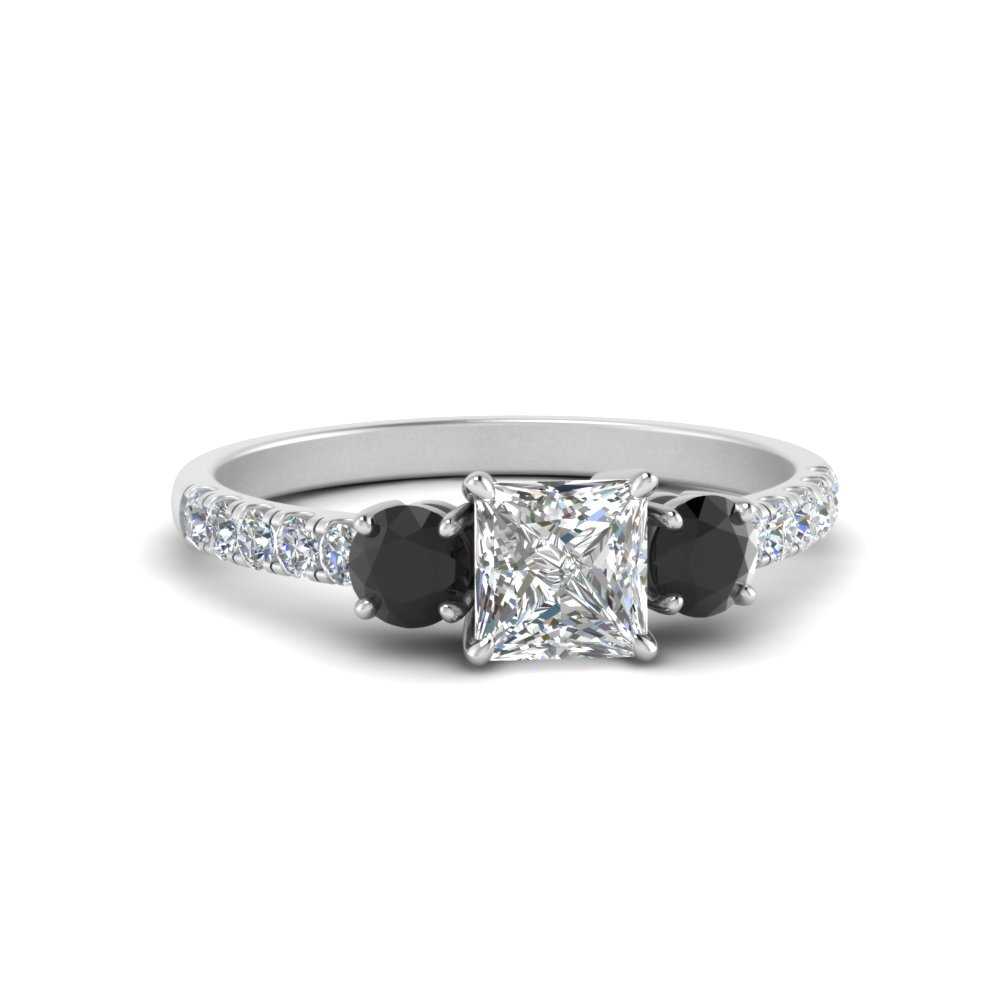 petite-micropave-princess-cut-three-stone-engagement-ring-with-black-diamond-in-white-gold-FD9383PRRGBLACK-NL-WG