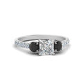 Thumbnail 82 - petite-micropave-princess-cut-three-stone-engagement-ring-with-black-diamond-in-white-gold-FD9383PRRGBLACK-NL-WG