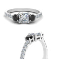 Thumbnail 83 - petite-micropave-princess-cut-three-stone-engagement-ring-with-black-diamond-in-white-gold-FD9383PRRGBLACK-NL-WG