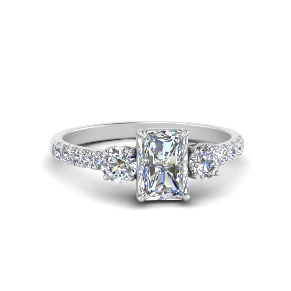 petite-micropave-radiant-cut-three-stone-diamond-engagement-ring-in-white-gold-FD9383RAR-NL-WG