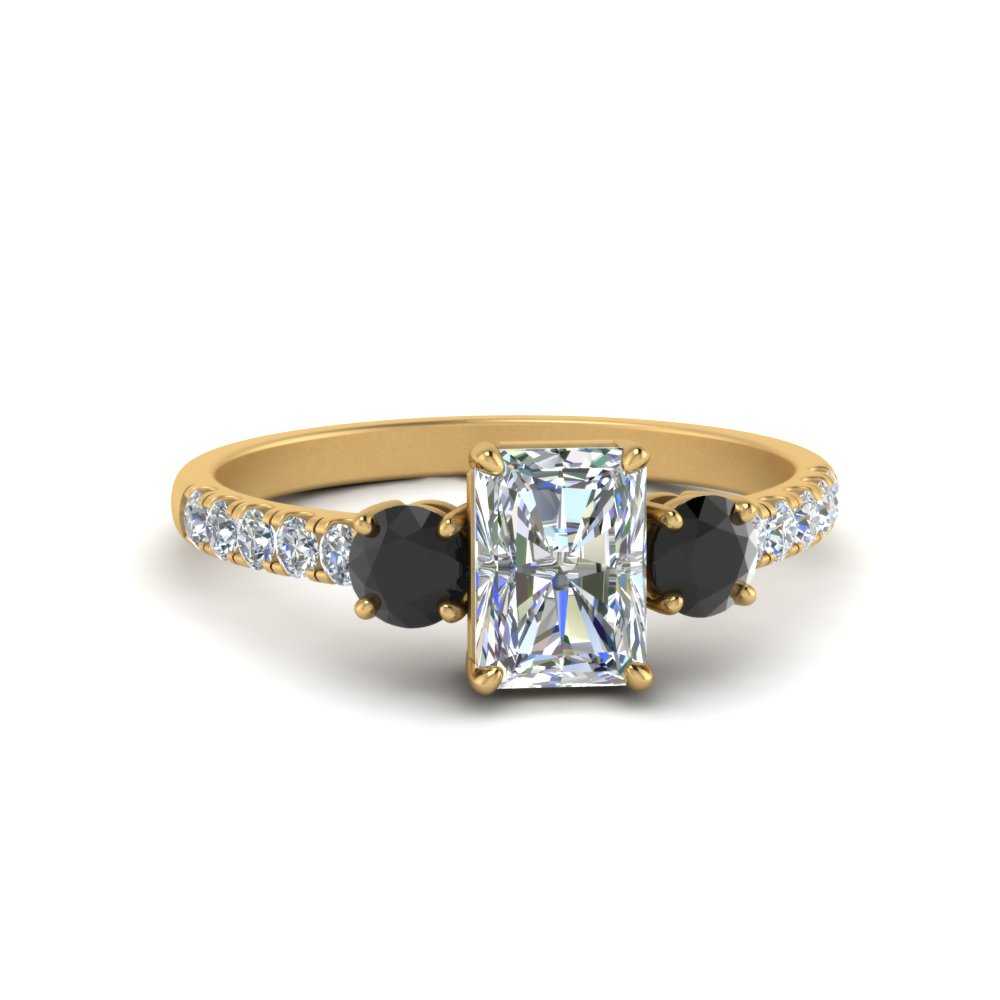 petite-micropave-radiant-cut-three-stone-engagement-ring-with-black-diamond-in-yellow-gold-FD9383RARGBLACK-NL-YG