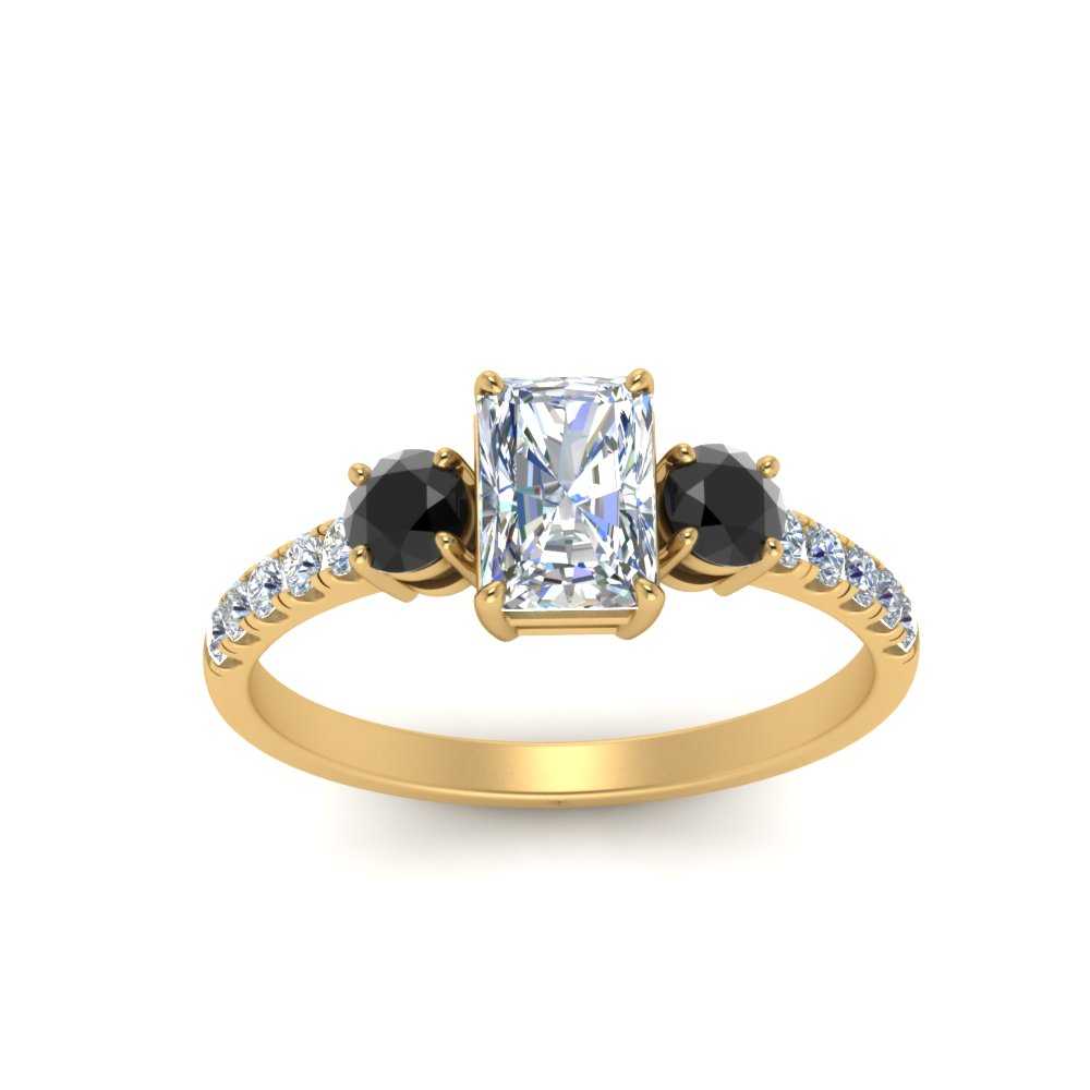 petite-micropave-radiant-cut-three-stone-engagement-ring-with-black-diamond-in-yellow-gold-FD9383RARGBLACK-NL-YG