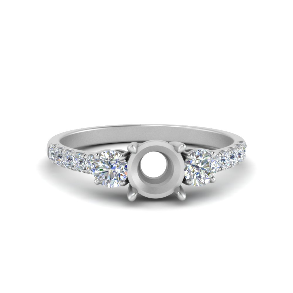 petite-micropave-semi-mount-three-stone-diamond-ring-in-white-gold-FD9383SMR-NL-WG