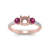 Load image into Gallery viewer, petite-micropave-semi-mount-three-stone-diamond-ring-with-pink-sapphire-in-rose-gold-FD9383SMRGSADRPI-NL-RG