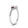 Load image into Gallery viewer, petite-micropave-semi-mount-three-stone-diamond-ring-with-ruby-in-white-gold-FD9383SMRGRUDR-NL-WG
