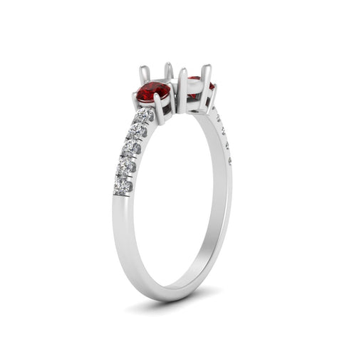 petite-micropave-semi-mount-three-stone-diamond-ring-with-ruby-in-white-gold-FD9383SMRGRUDR-NL-WG