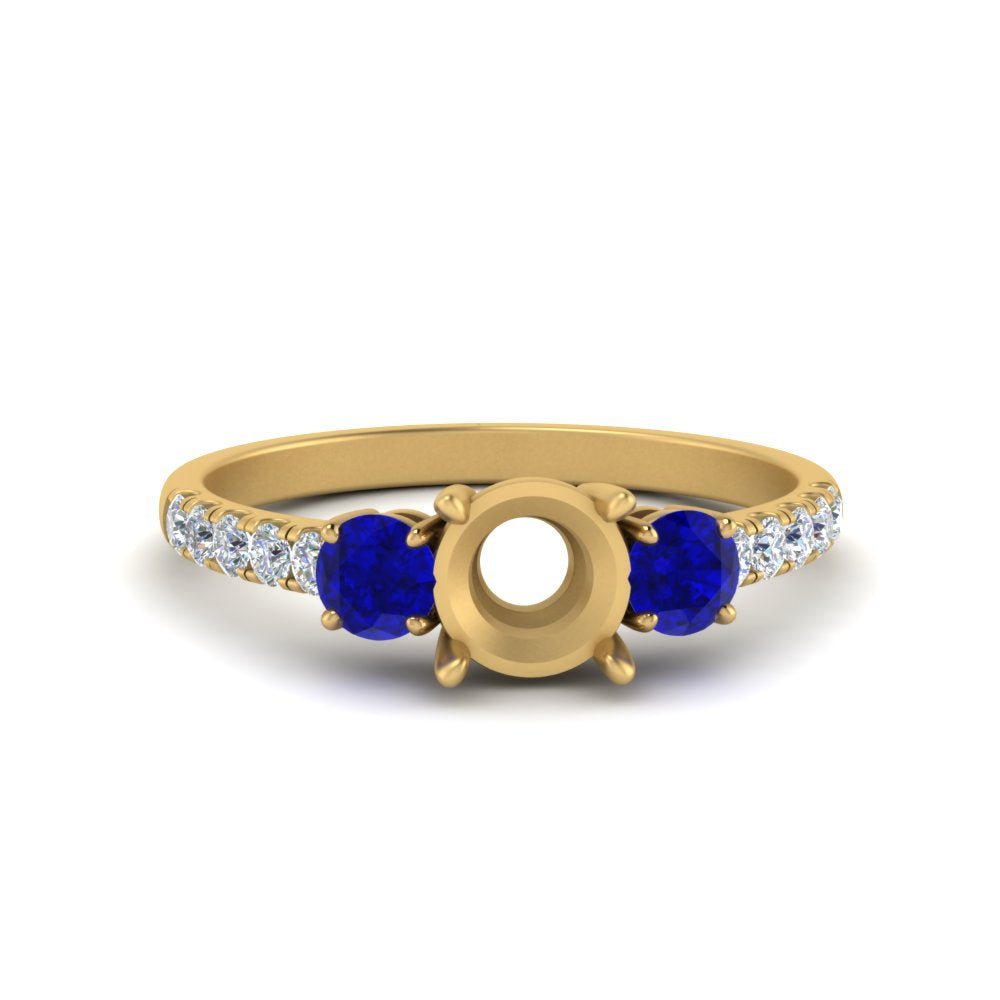 petite-micropave-semi-mount-three-stone-diamond-ring-with-sapphire-in-yellow-gold-FD9383SMRGSABL-NL-YG