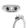 Load image into Gallery viewer, petite-micropave-semi-mount-three-stone-ring-with-black-diamond-in-white-gold-FD9383SMRGBLACK-NL-WG