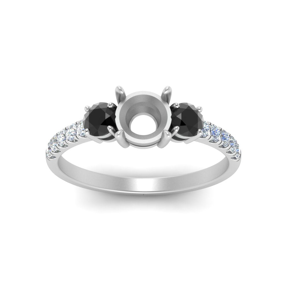 petite-micropave-semi-mount-three-stone-ring-with-black-diamond-in-white-gold-FD9383SMRGBLACK-NL-WG