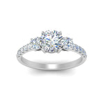 Load image into Gallery viewer, petite-micropave-three-stone-diamond-ring-in-white-gold-FD9383ROR-NL-WG.jpg
