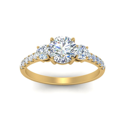 petite-micropave-three-stone-diamond-ring-in-yellow-gold-FD9383ROR-NL-YG