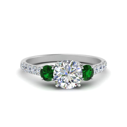 petite-micropave-three-stone-diamond-ring-with-emerald-in-white-gold-FD9383RORGEMGR-NL-WG