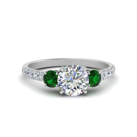 petite-micropave-three-stone-diamond-ring-with-emerald-in-white-gold-FD9383RORGEMGR-NL-WG