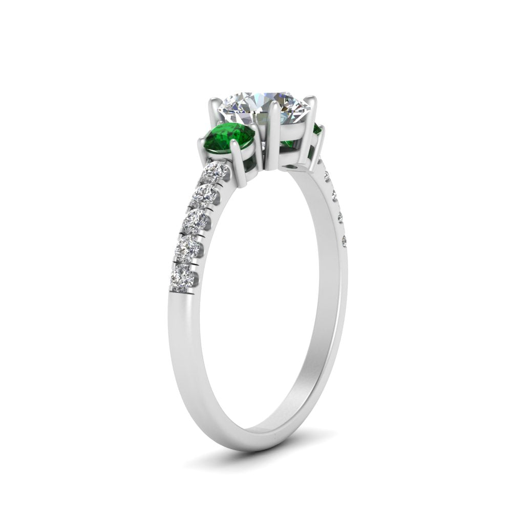 petite-micropave-three-stone-diamond-ring-with-emerald-in-white-gold-FD9383RORGEMGR-NL-WG