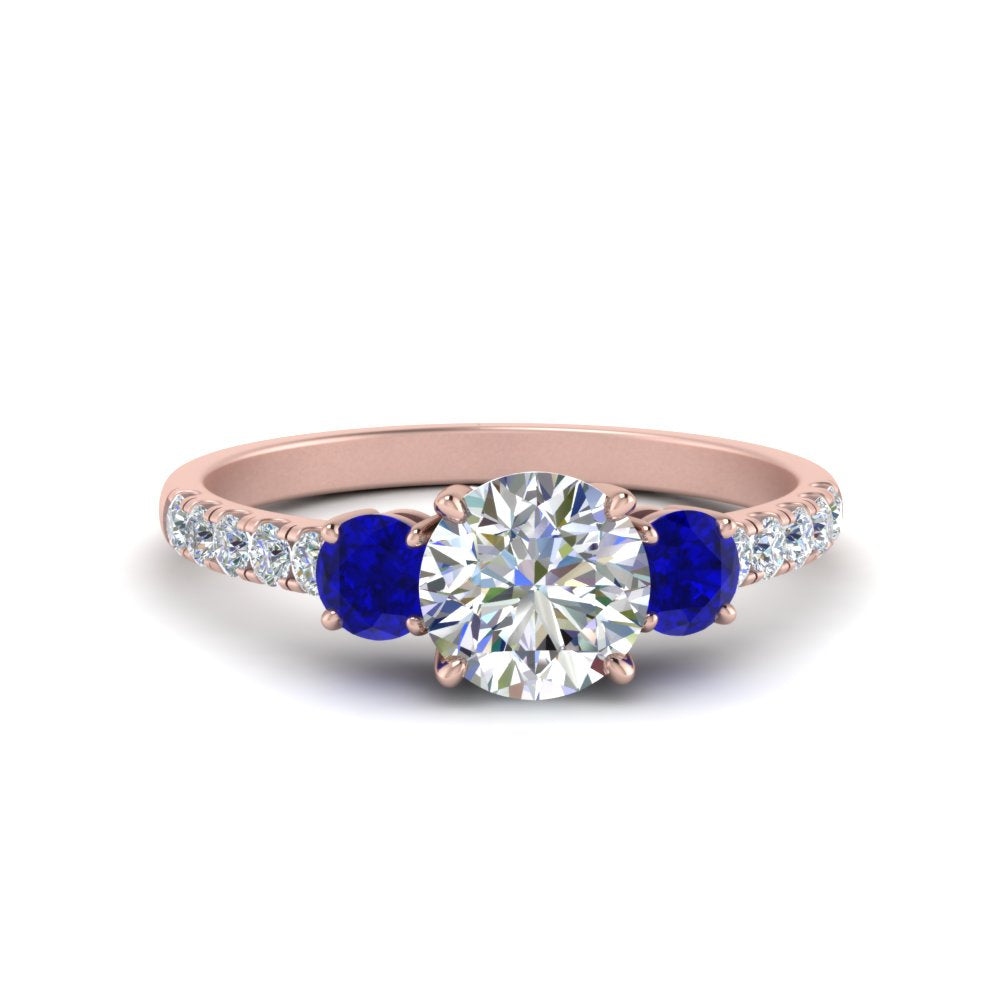 petite-micropave-three-stone-diamond-ring-with-sapphire-in-rose-gold-FD9383RORGSABL-NL-RG