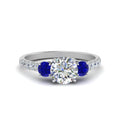 Thumbnail 26 - petite-micropave-three-stone-diamond-ring-with-sapphire-in-white-gold-FD9383RORGSABL-NL-WG