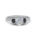 Thumbnail 91 - petite-micropave-three-stone-ring-with-black-diamond-in-white-gold-FD9383RORGBLACK-NL-WG