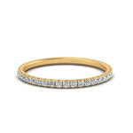 Load image into Gallery viewer, petite-scalloped-diamond-wedding-band-in-FD9168B-NL-YG
