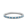 Load image into Gallery viewer, petite-scalloped-diamond-wedding-band-with-blue-topaz-in-FD9168BGICBLTO-NL-WG
