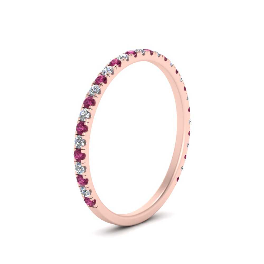 petite-scalloped-diamond-wedding-band-with-pink-sapphire-in-FD9168BGSADRPI-NL-RG