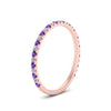 Load image into Gallery viewer, petite-scalloped-diamond-wedding-band-with-purple-topaz-in-FD9168BGVITO-NL-RG