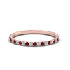 Load image into Gallery viewer, petite-scalloped-diamond-wedding-band-with-ruby-in-FD9168BGRUDR-NL-RG