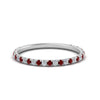 Load image into Gallery viewer, petite-scalloped-diamond-wedding-band-with-ruby-in-FD9168BGRUDR-NL-WG