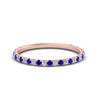 Load image into Gallery viewer, petite-scalloped-diamond-wedding-band-with-sapphire-in-FD9168BGSABL-NL-RG