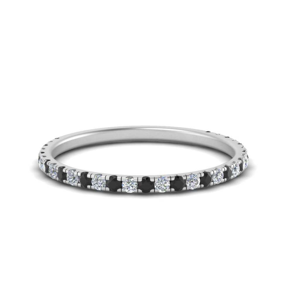 petite-scalloped-wedding-band-with-black-diamond-in-FD9168BGBLACK-NL-WG