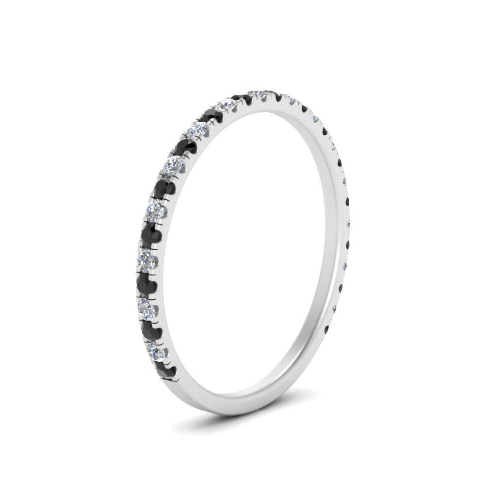 petite-scalloped-wedding-band-with-black-diamond-in-FD9168BGBLACK-NL-WG
