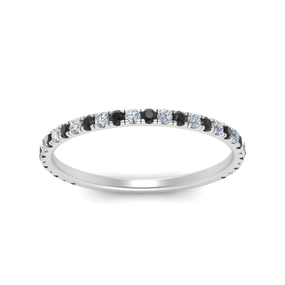 petite-scalloped-wedding-band-with-black-diamond-in-FD9168BGBLACK-NL-WG