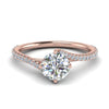 Load image into Gallery viewer, Petite Swirl Engagement Ring