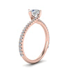 Load image into Gallery viewer, Petite Swirl Engagement Ring