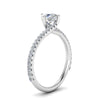 Load image into Gallery viewer, Petite Swirl Engagement Ring