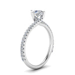 Load image into Gallery viewer, Petite Swirl Engagement Ring
