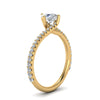Load image into Gallery viewer, Petite Swirl Engagement Ring